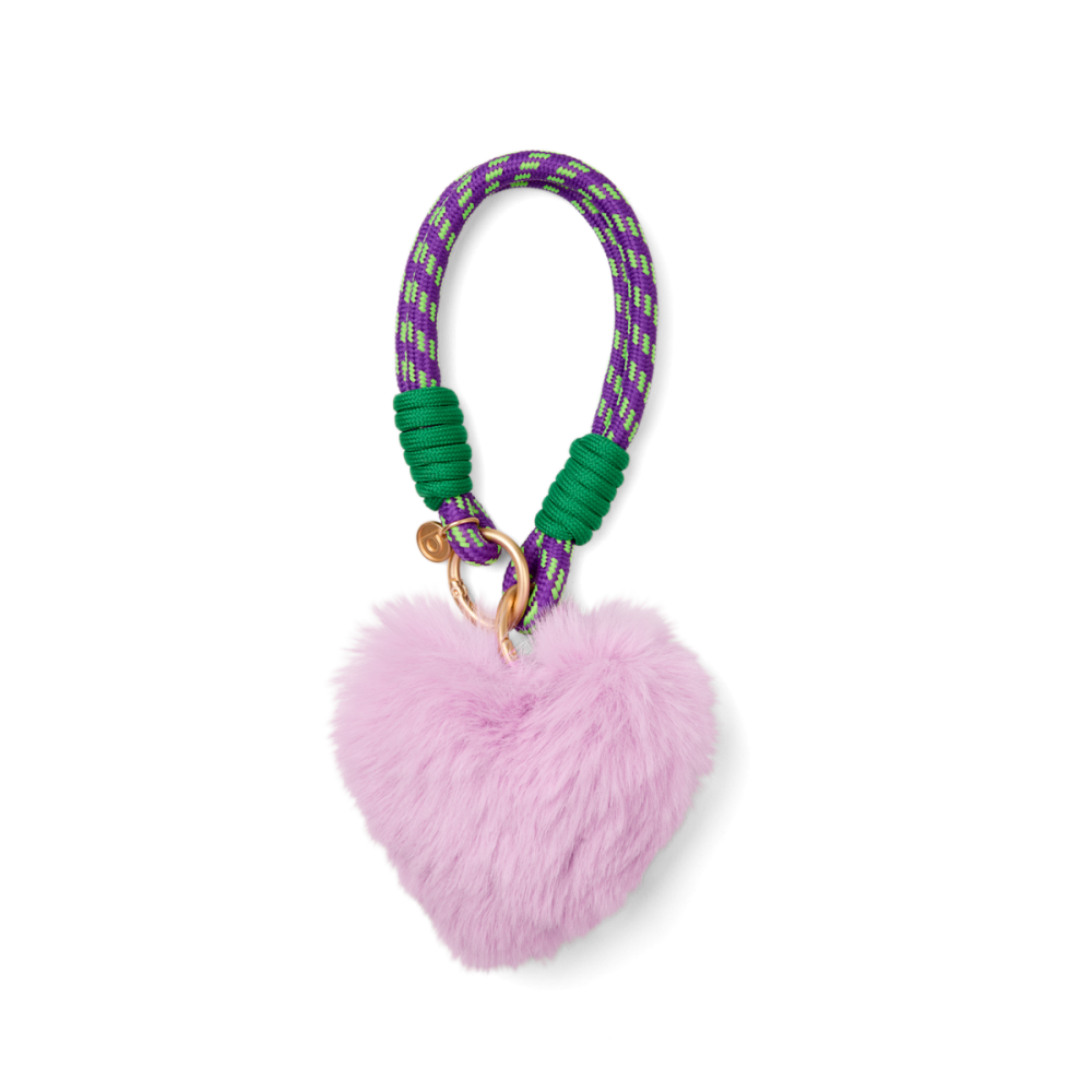 Bogg'd & Charmed  - Purple Heart Pouf